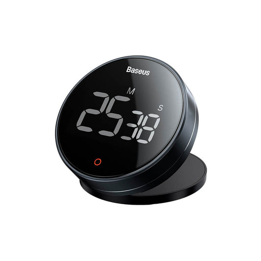 Cronômetro Magnético com Relógio e Alarme Digital